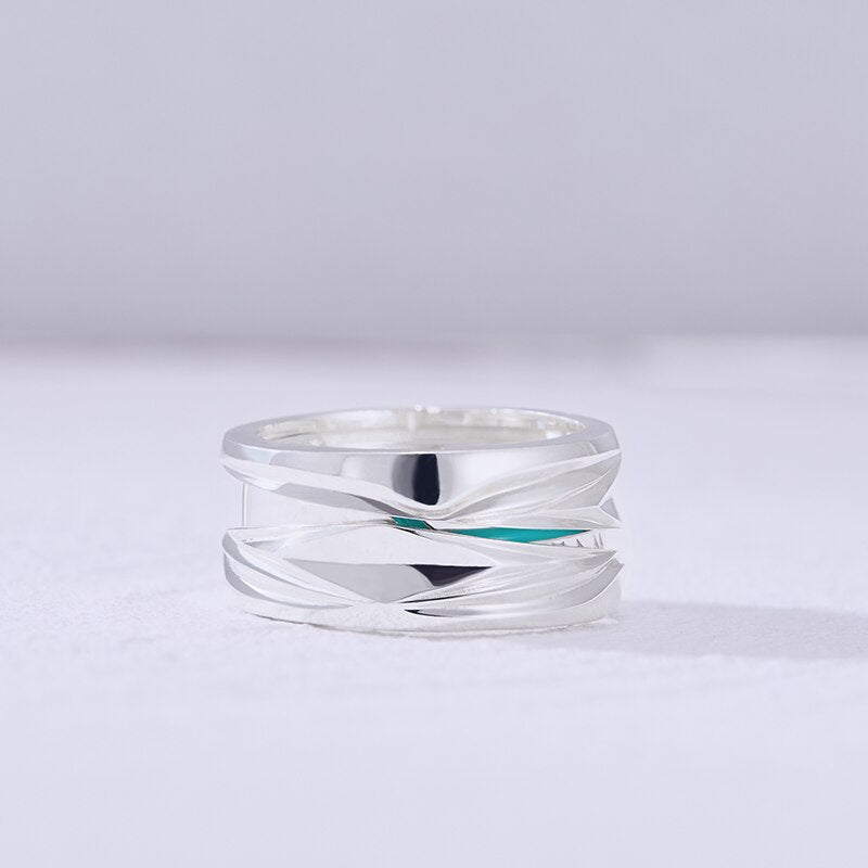 Hatsune Miku Anime Ring for Men/women 925 sterling silver Manga Role Action Figure Cosplay Vocaloid New Trendy Gift, everythinganimee