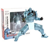 Full Metal Alchemist Alphonse Edward Elric Revoltech Yamaguchi Action Figure Collectible Model Toy, everythinganimee