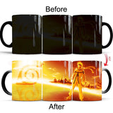 1Pcs New 350ml Anime Naruto Magic Color Changing Mugs Ceramic Coffee Milk Tea Cups Best Gift for Children Friends, everythinganimee