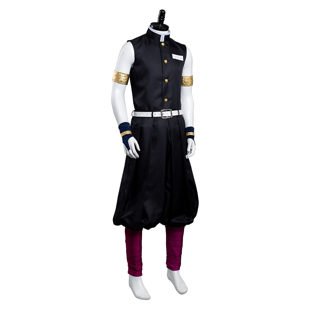 Demon Slayer Season 2 Uzui Tengen Cosplay Costume Outfits Halloween Carnival Suit, everythinganimee