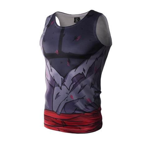 Bodybuilding 3D Printed Tank Tops Men Vest Compression Shirts Male Singlet Anime Tops&Tees Fitness Bodybuilding from Naruto and Dragon Ball Z, everything animee