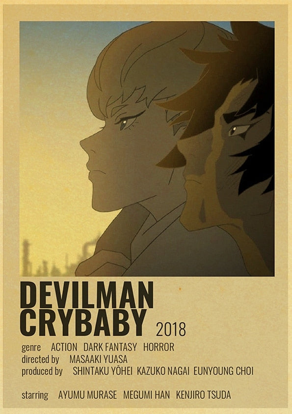 Devilman Crybaby Posters