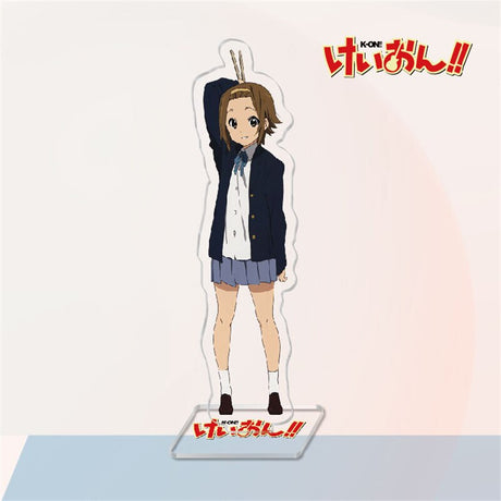 Japan Anime K-ON! Acrylic Stand Model Plate Cosplay Toys Hirasawa Yui Mio Tainaka Ritsu Kotobuki Tsumugi Nakano Azusa Desk Decor, everything animee