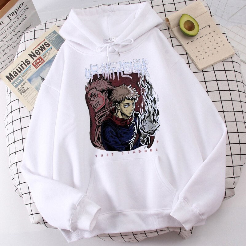 Vermeil In Gold Hoodies Anime Vermeil Eyes Graphic Sweatshirt Harajuku  Women Men Casual Clothes Oversized Loose