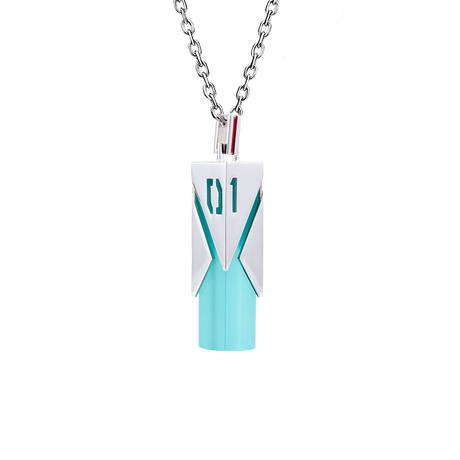 Hatsune Miku Anime Necklace 925 Sterling Silver Pendant Manga Role Action Figure Cosplay Vocaloid New Trendy Gift, everythinganimee