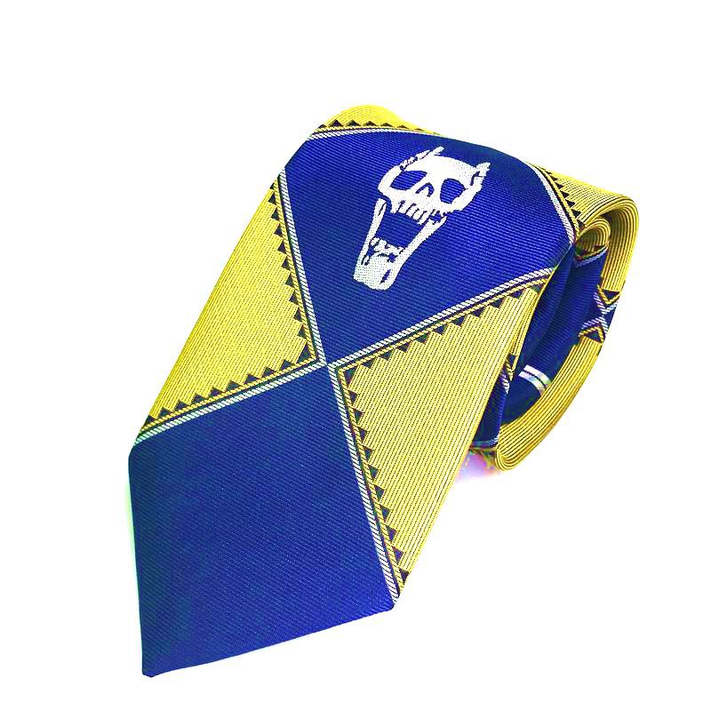 Japan Anime JoJo's Bizarre Adventure Tie Cosplay Kira Yoshikage KILLER QUEEN Skull Unisex Neck Accessoies Costume Prop Gift, everythinganimee