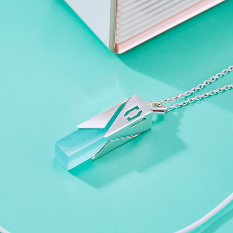 Hatsune Miku Anime Necklace 925 Sterling Silver Pendant Manga Role Action Figure Cosplay Vocaloid New Trendy Gift, everythinganimee