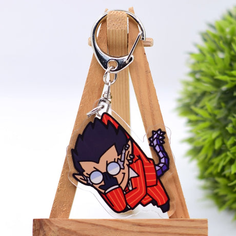 Overlord Keychain Double Sided Acrylic Cartoon Key Chain Pendant Anime Accessories Keyring Hot Sale, everything animee