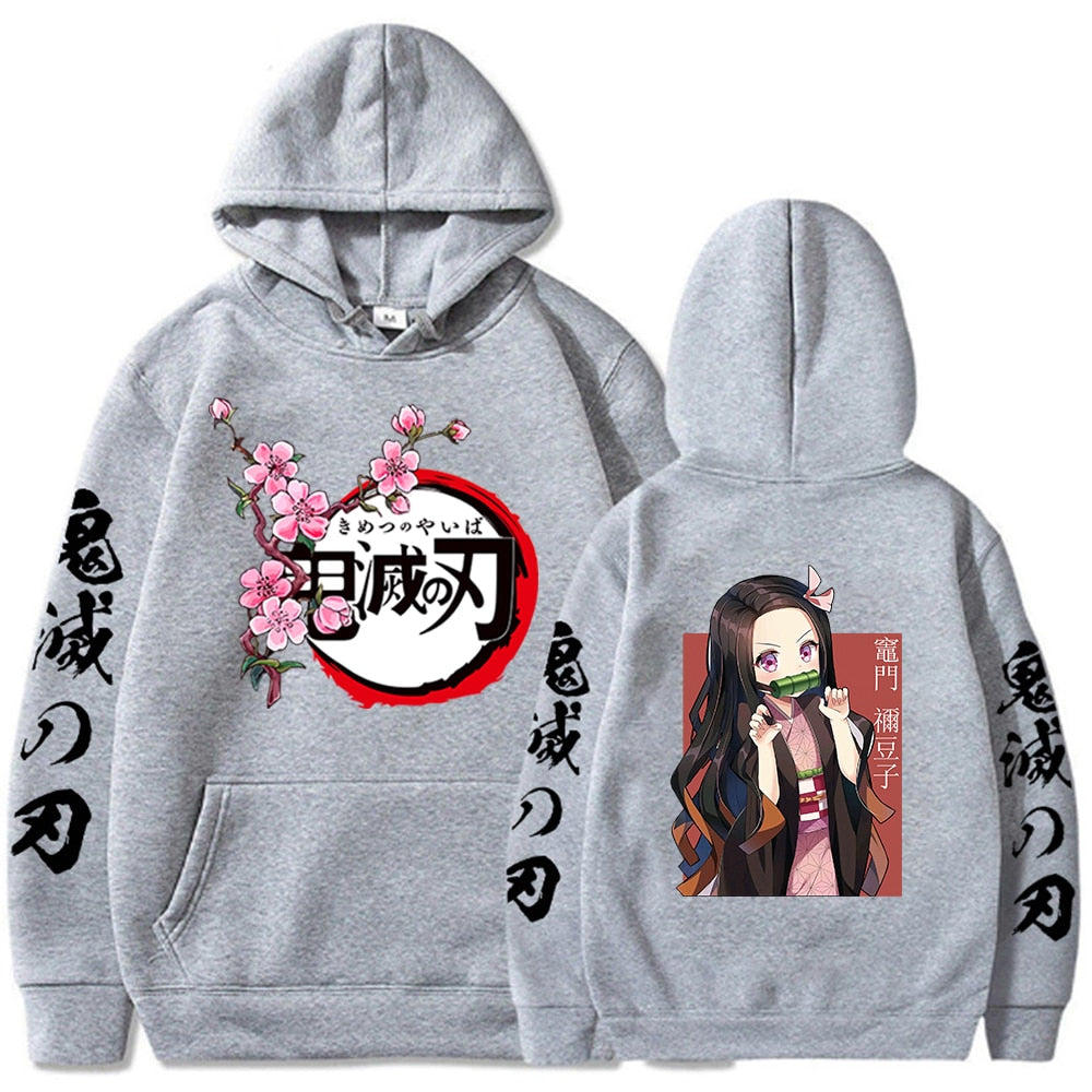 This hoodie embodies the spirit of Nezuko. If you’re looking for more Demon Slayer merch, we’ve got it all! Check out our anime merch now—free shipping!