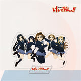 Japan Anime K-ON! Acrylic Stand Model Plate Cosplay Toys Hirasawa Yui Mio Tainaka Ritsu Kotobuki Tsumugi Nakano Azusa Desk Decor, everything animee