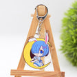 RE:Zero Keychain Series -1 Double Sided Acrylic Cartoon Key Chain Pendant Anime Accessories Keyring Hot Sale, everything animee