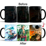 One piece color changing mugs