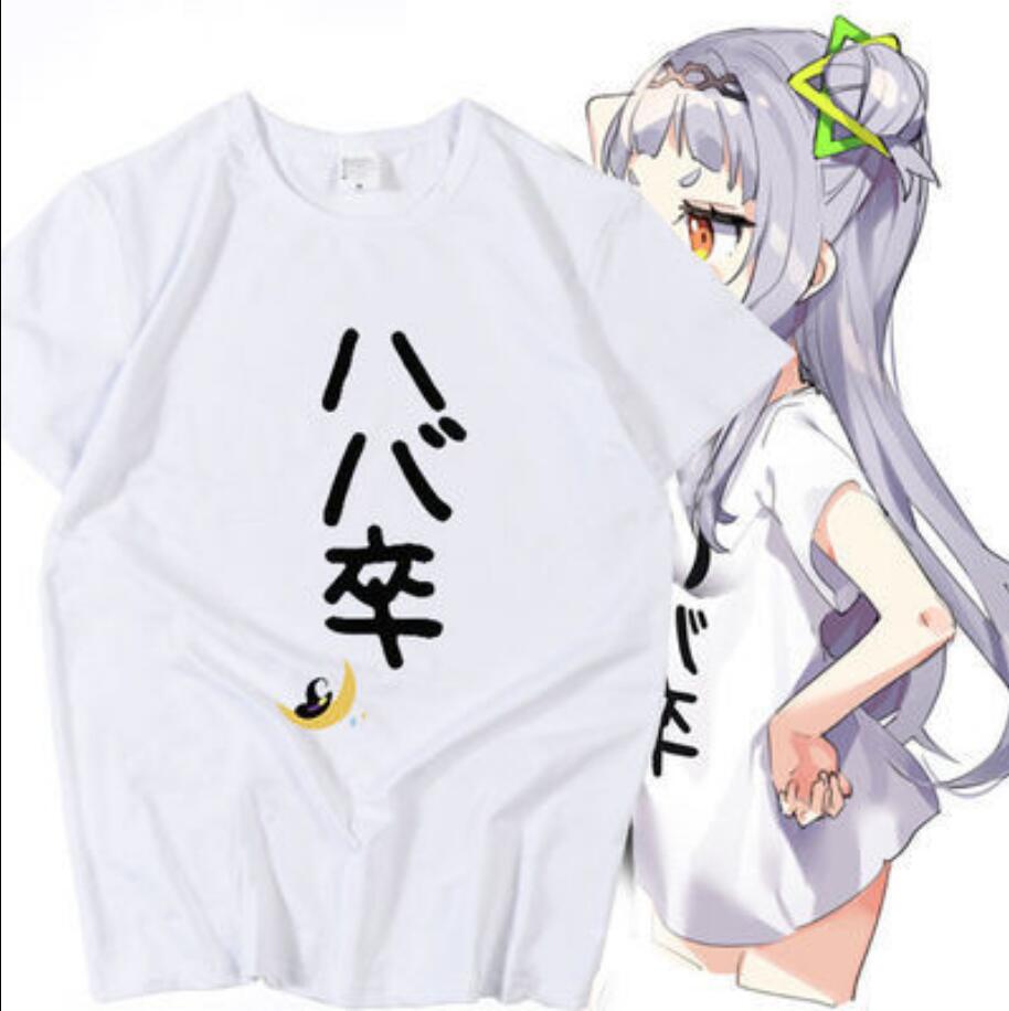 New hololive Murasaki Shion T-shirt Cosplay Men Cotton T shirt Fashion Women Tees, everythinganimee