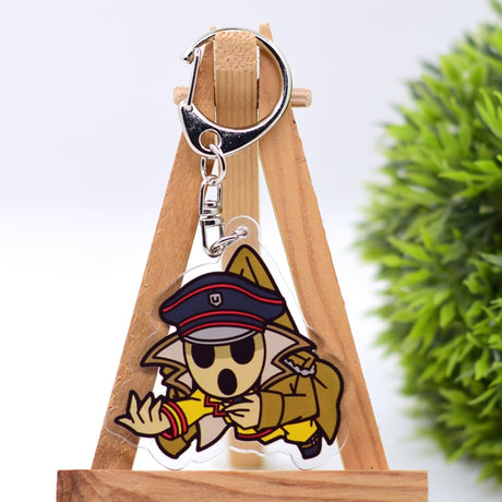 Overlord Keychain Double Sided Acrylic Cartoon Key Chain Pendant Anime Accessories Keyring Hot Sale, everything animee