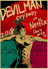 Devilman Crybaby Posters