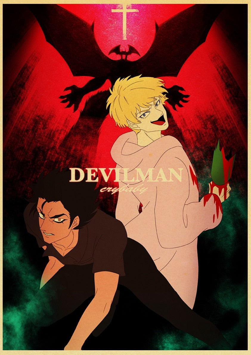 Devilman Crybaby Posters