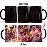 One piece color changing mugs