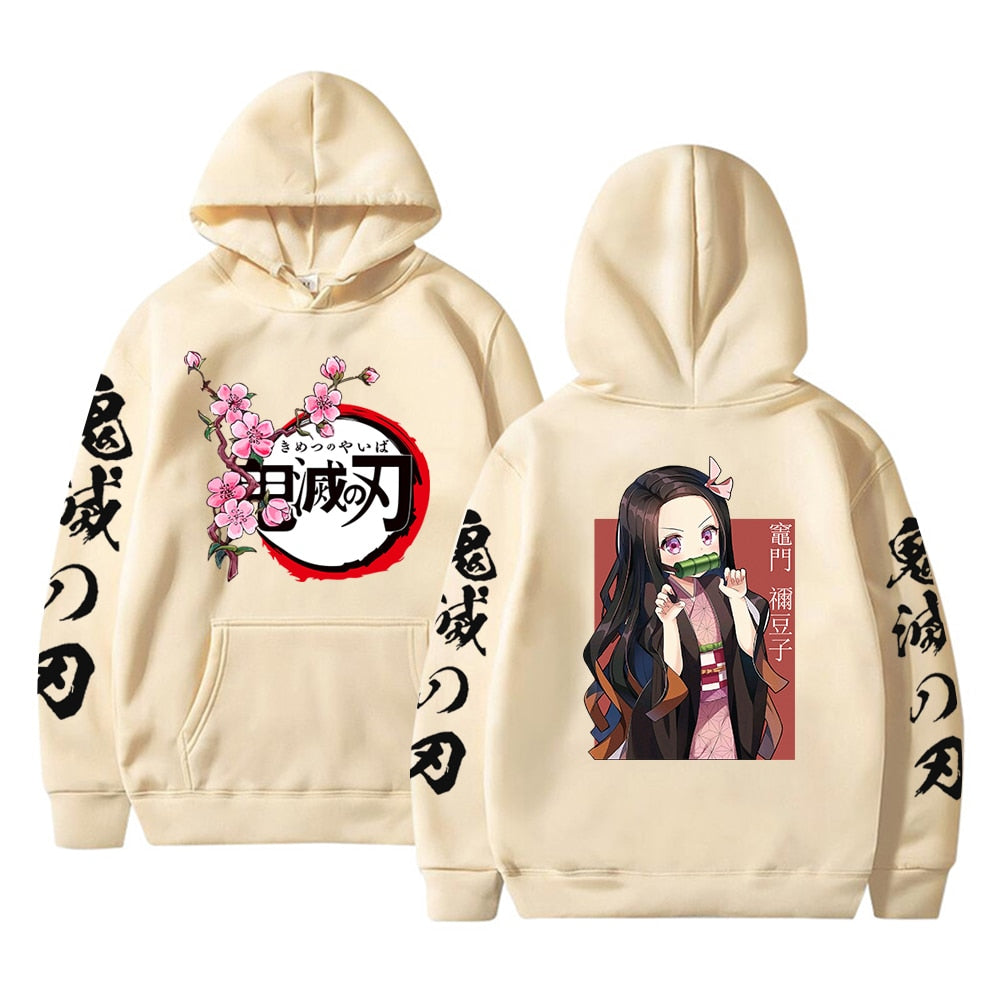 This hoodie embodies the spirit of Nezuko. If you’re looking for more Demon Slayer merch, we’ve got it all! Check out our anime merch now—free shipping!