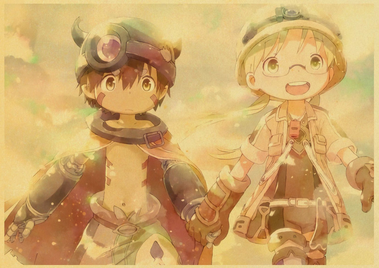 Made In Abyss Vintage Posters