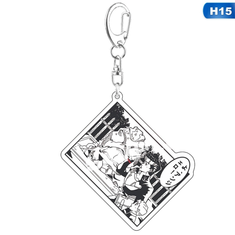 JoJos Bizarre Adventure Keychains