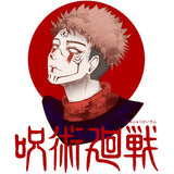 Three Ratels CA97 Jujutsu Kaisen Itadori Yuji cool Personalized Anime Sticker gabinete gamer home decoration decals, everythinganimee