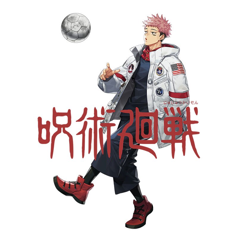 Three Ratels CA97 Jujutsu Kaisen Itadori Yuji cool Personalized Anime Sticker gabinete gamer home decoration decals, everythinganimee