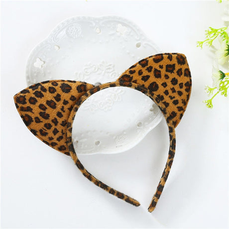 3 Colors Beautiful Masquerade Halloween Cat Ears Cosplay Cat Ear Anime Party Costume Bow Tie Bell Headwear Headband Anime