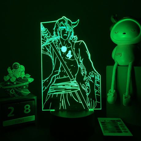 3D Anime Lamp Bleach Led Night Light for Kids Bedroom Decoration Bedside Lamp Gift for Children Study Room Decor Light 3d