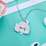Vocaloid Miku Anime Hatsune Pendant Sterling Silver 925 Manga Role Action Figure Cosplay New Arrival Gift, everythinganimee