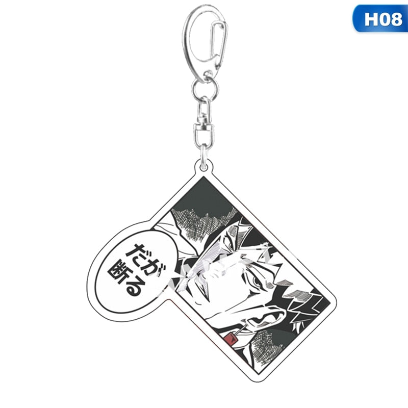 JoJos Bizarre Adventure Keychains