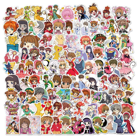 100pcs Anime Stickers Demon Slayer Hunter X Graffiti DIY Luggage Laptop Skateboard Phone Decal Sticker Toys