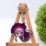 Overlord Keychain Double Sided Acrylic Cartoon Key Chain Pendant Anime Accessories Keyring Hot Sale, everything animee