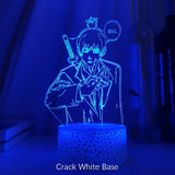 3d Led Night Lamp Anime Chainsaw Man Aki Hayakawa for Bedroom Decor Kids Birthday Gift Manga Chainsaw Man Led Light Bedside