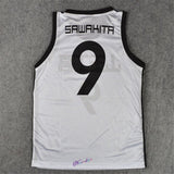 Slam Anime Cosplay Costume Akita Sannoh School No.9 Sawakita Eiji Jersey Sportswear Slamdunk Basketball Vest Tops, everythinganimee