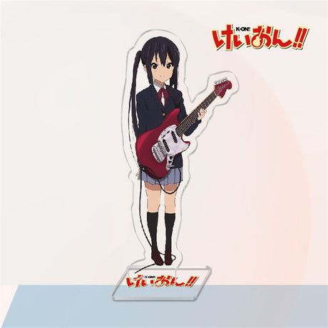 Japan Anime K-ON! Acrylic Stand Model Plate Cosplay Toys Hirasawa Yui Mio Tainaka Ritsu Kotobuki Tsumugi Nakano Azusa Desk Decor, everything animee