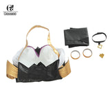 ROLECOS LOL KDA Cosplay Costume K/DA Ahri Cosplay Costume Game Ahri Outfit LOL KDA Group Women Costume Halloween, everythinganimee