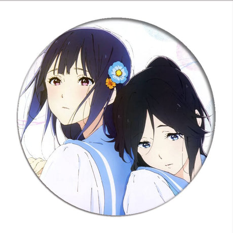 Sound!Euphonium Liz and the Blue Bird Cosplay Badges Kasaki Nozomi Brooch Icon Collection Bag Breastpin for Backpacks Clothing, everything animee