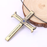 Anime One Piece Necklace Dracule Mihawk Cross Sword Kogatana Zinc Alloy Choker Kolye Men Women Gift Necklaces Pendants Jewelry, everythinganimee