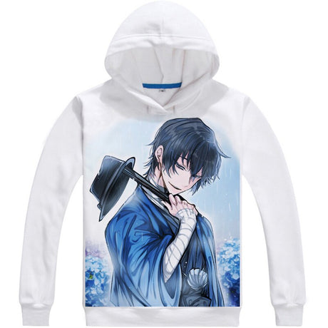 Atsushi Nakajima Osamu Dazai Mens Hoodies Bungo Stray Dogs Bungo Sutorei Doggusu Sweatshirt Streetwear Anime Hoodie Long Hooded, everythinganimee