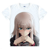 Anime Girls und Panzer T-Shirts Short Sleeve Shirts Manga Garuzu ando Pantsa Katyusha Alice Shimada sensha-do Cosplay Shirt, everythinganimee