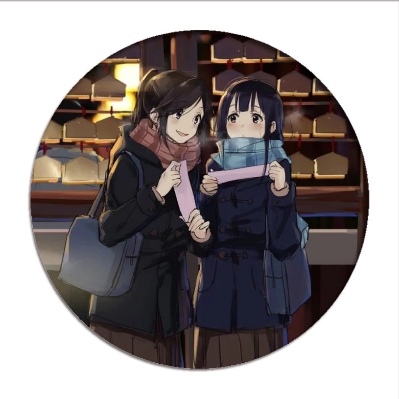 Sound!Euphonium Liz and the Blue Bird Cosplay Badges Kasaki Nozomi Brooch Icon Collection Bag Breastpin for Backpacks Clothing, everything animee