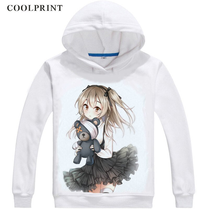 Anime Girls und Panzer Hoodies Hooded Hoodie Manga Garuzu ando Pantsa Katyusha Alice Shimada sensha-do Cosplay Sweatshirts, everythinganimee