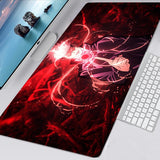 Gaming Mouse Pad Gamer Large Home Keyboard Pad Mouse Mat MousePads Anime Jujutsu Kaisen Anti-slip Gamer Natural Rubber Table Mat, everythinganimee