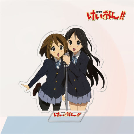 Japan Anime K-ON! Acrylic Stand Model Plate Cosplay Toys Hirasawa Yui Mio Tainaka Ritsu Kotobuki Tsumugi Nakano Azusa Desk Decor, everything animee