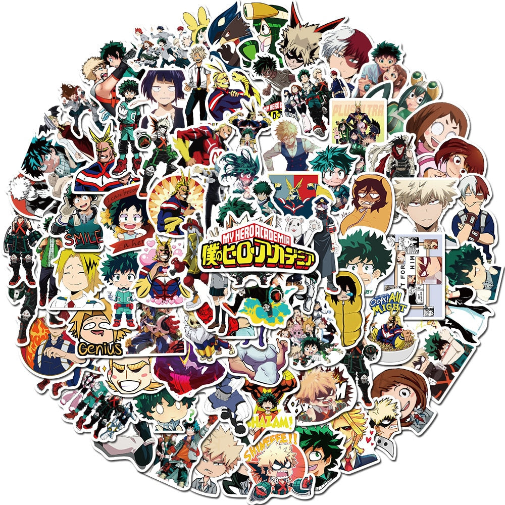 These stickers capture the magic of My Hero Academia! Explore our anime merch collection for more awesome finds—free shipping on all orders!