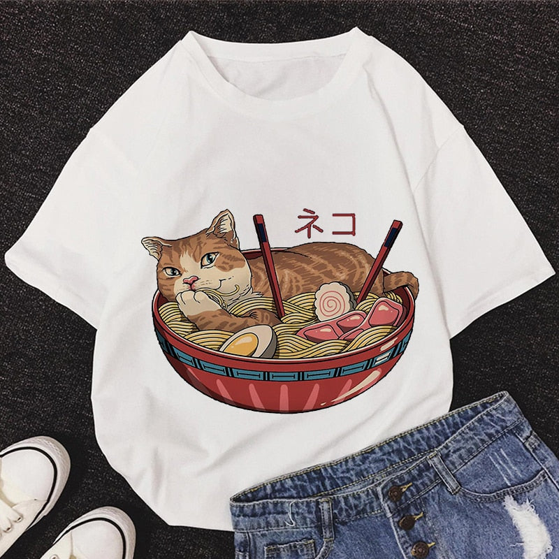 Ramen Style Anime T-shirt