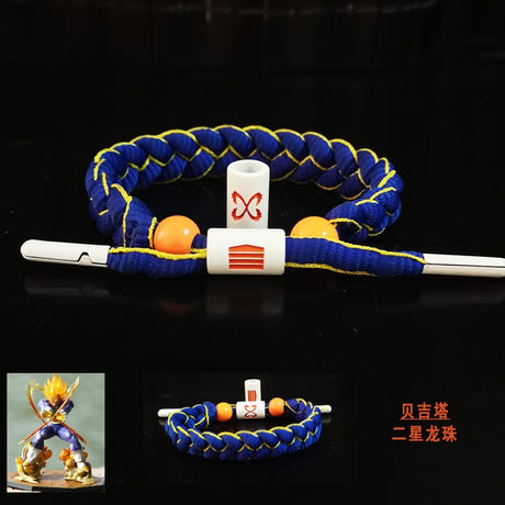 Anime Son Goku Cosplay Kakarotto Bracelet Hand-Knitted Anime Bracelet Couple Accessories Christmas Gift, everythinganimee