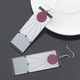 Fashion Acrylic Demon Slayer Earrings