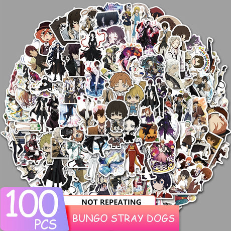 100pcs Anime Stickers Demon Slayer Hunter X Graffiti DIY Luggage Laptop Skateboard Phone Decal Sticker Toys