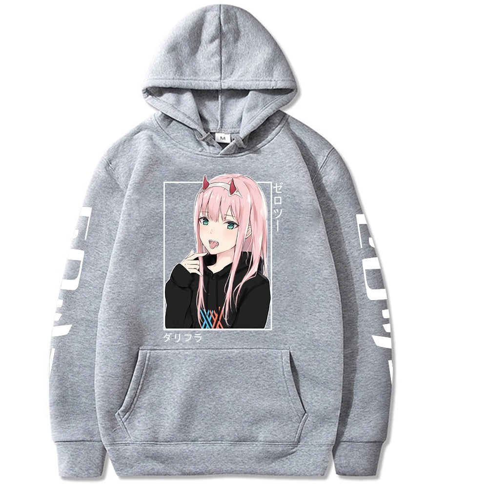 Darling in the FRANXX - Zero Two Zipped Hoodie for Sale by